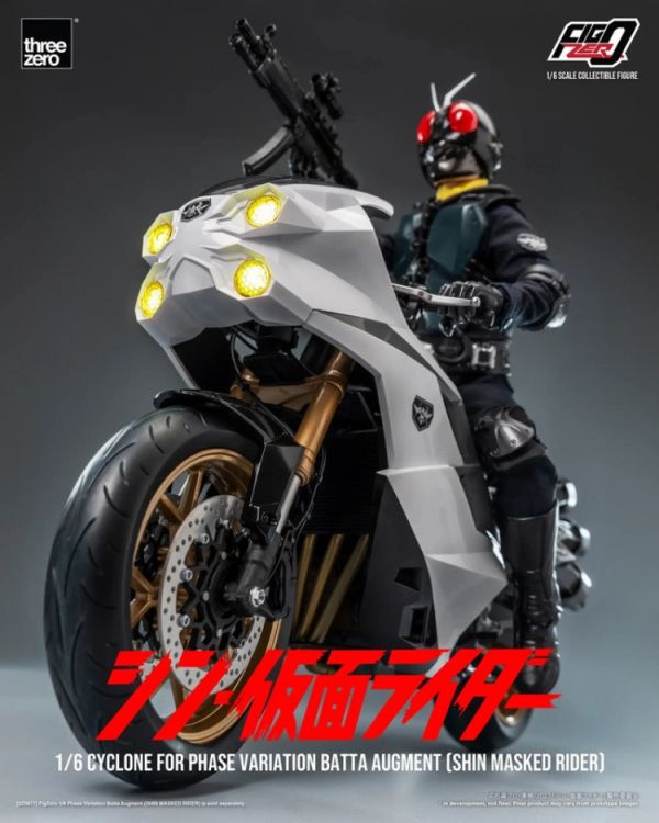 threezero FigZero 1/6 新假面騎士 大量發生型相變異蝗蟲怪人電單車 旋風號 可動完成品 threezero FigZero 1/6 新假面騎士 大量發生型相變異蝗蟲怪人電單車 旋風號 可動完成品