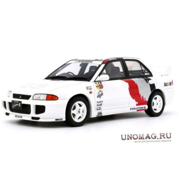 (預購) OTTO 1/18 三菱 MITSUBISHI LANCER EVO III SCOTIA WHITE W83 1995 OT1344 20260825 OTTO 1/18 三菱 MITSUBISHI LANCER EVO III SCOTIA WHITE W83 1995 OT1344