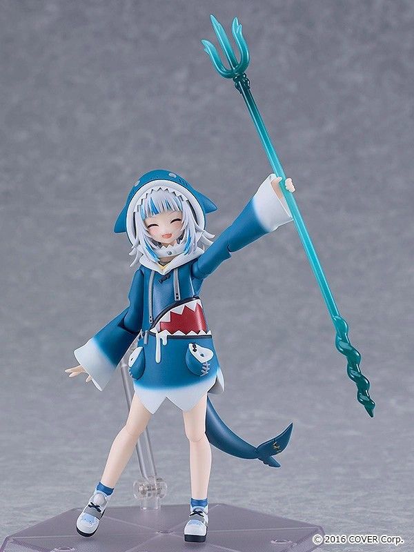 Good Smile figma 618 hololive 噶嗚古拉 Gawr Gura 鯊鯊 可動完成品 Good Smile figma 618 hololive 噶嗚古拉 Gawr Gura 鯊鯊 可動完成品