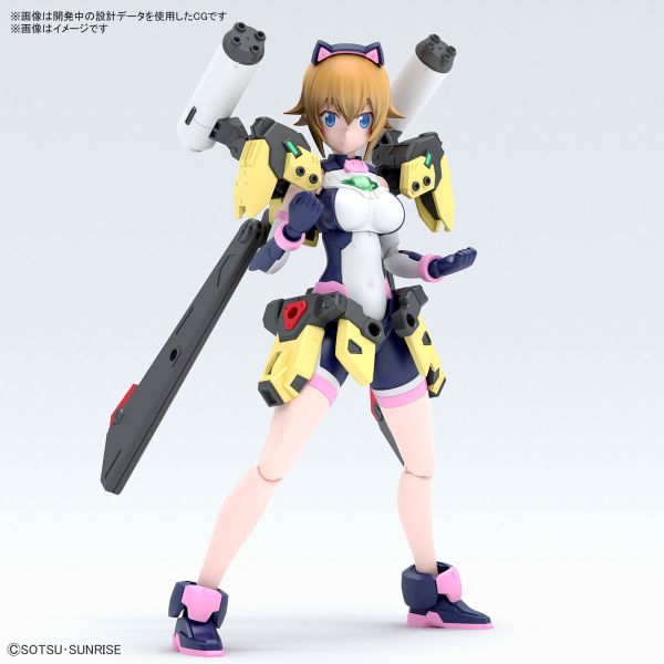BANDAI Figure-rise Standard FRS 鋼彈創鬥者 元宇宙 虛擬化身文奈 組裝模型 BANDAI Figure-rise Standard FRS 鋼彈創鬥者 元宇宙 虛擬化身文奈 組裝模型