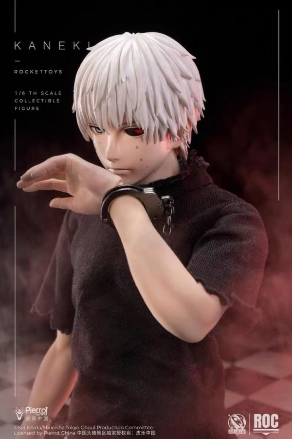 (預購) ROCKETTOYS 正版授權 1/6 東京喰種 金木研 KANEKI 覺醒Ver. 可動完成品 20260716 ROCKETTOYS 正版授權 1/6 東京喰種 金木研 KANEKI 覺醒Ver. 可動完成品