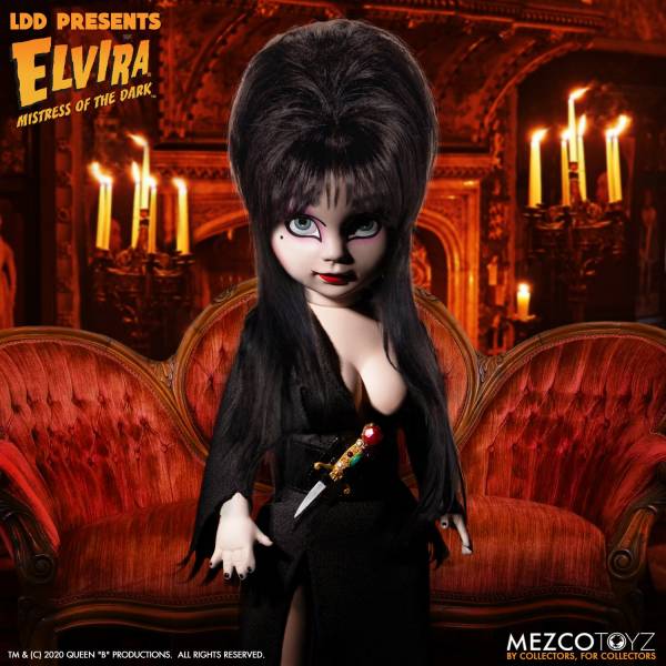 (預購) MEZCO TOYZ Living Dead Doll 活死人娃娃 艾維拉驚魂 艾維拉 10吋 可動完成品 MEZCO TOYZ Living Dead Doll 活死人娃娃 艾維拉驚魂 艾維拉 10吋 可動完成品