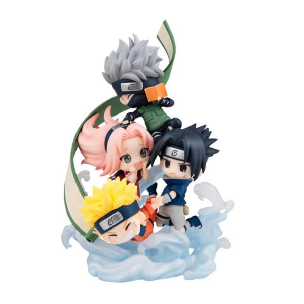 [特典版] MegaHouse FigUnity 火影忍者 疾風傳 第七班集合！ PVC完成品 [特典版] MegaHouse FigUnity 火影忍者 疾風傳 第七班集合！ PVC完成品