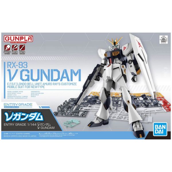 BANDAI 1/144 ENTRY GRADE v鋼彈 NU鋼彈 機動戰士鋼彈 逆襲的夏亞 組裝模型 BANDAI,1/144,ENTRY GRADE,EG,機動戰士鋼彈,v鋼彈,組裝模型,牛鋼,