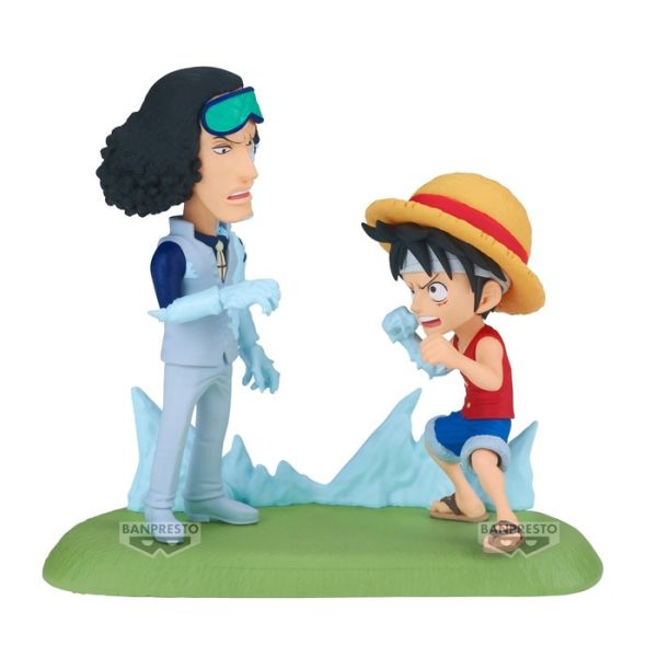 BANPRESTO 景品 航海王 WCF LOG STORIES 蒙其·D·魯夫VS庫山 BANPRESTO 景品 航海王 WCF LOG STORIES 蒙其·D·魯夫VS庫山