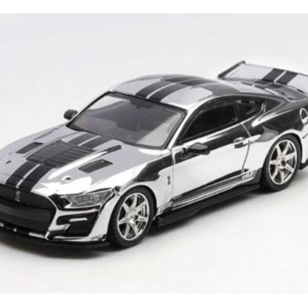 (預購) [吊卡版] MINIGT 1/64 謝爾比 Shelby GT500 Dragon Snake Concept Chrome Silver LHD MGT01230-BL 20260422 [吊卡版] MINIGT 1/64 謝爾比 Shelby GT500 Dragon Snake Concept Chrome Silver LHD MGT01230-BL