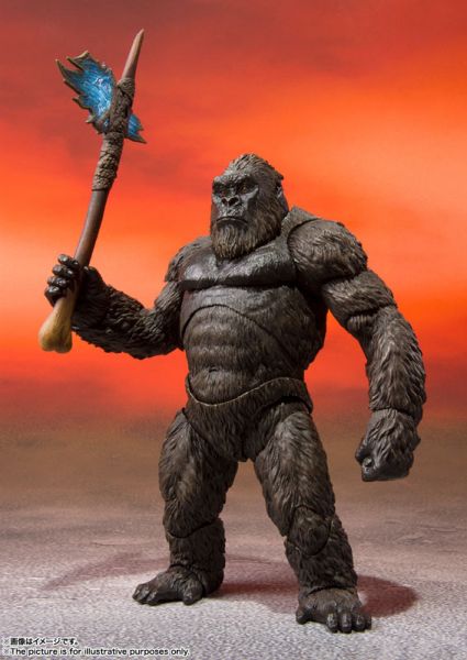 BANDAI SH MonsterArts 金剛 KONG 2021 可動公仔  BANDAI,SH,MonsterArts,金剛,KONG,2021,可動,公仔, 