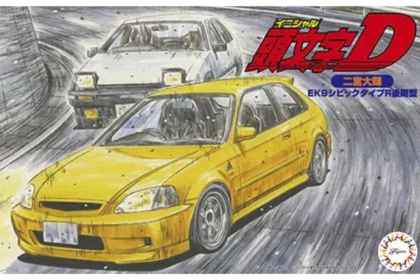 (預購) [再販] Fujimi 富士美 1/24 ISD14 頭文字D CIVIC TypeR 二宮大輝 組裝模型 20260203 [再販] Fujimi 富士美 1/24 ISD14 頭文字D CIVIC TypeR 二宮大輝 組裝模型