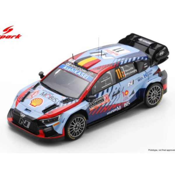 (預購) SPARK 1/43 現代 Hyundai i20N Rally1 No.11 Winner Monte Carlo Rally 2024 S6910 20260924 SPARK 1/43 現代 Hyundai i20N Rally1 No.11 Winner Monte Carlo Rally 2024 S6910