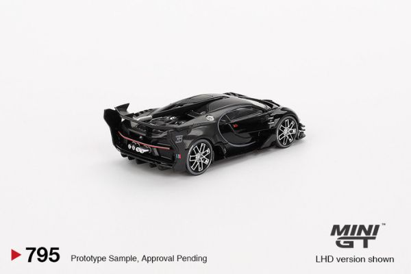 MINIGT 1/64 布加提 Bugatti Vision Gran Turismo 幻象GT 黑色 MGT00795-L MINIGT 1/64 布加提 Bugatti Vision Gran Turismo 幻象GT 黑色 MGT00795-L