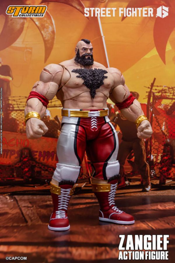 Storm Collectibles 快打旋風6 桑吉爾夫 可動完成品 Storm Collectibles 快打旋風6 桑吉爾夫 可動完成品
