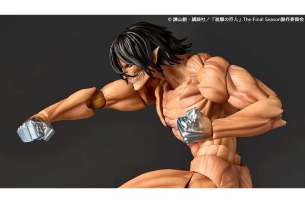 (預購) [再販] KAIYODO Revoltech 山口式 進巨 艾連 進擊的巨人 可動完成品 20260421 [再販] KAIYODO Revoltech 山口式 進巨 艾連 進擊的巨人 可動完成品