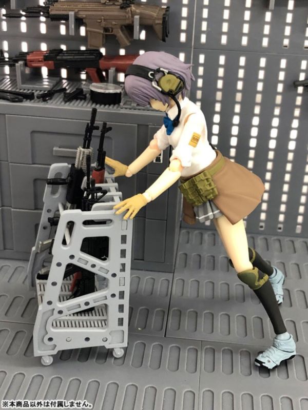 (預購) [再販] TOMYTEC 1/12 迷你武裝 LittleArmory LD025 置槍架 E 組裝模型 20251228 [再販] TOMYTEC 1/12 迷你武裝 LittleArmory LD025 置槍架 E 組裝模型