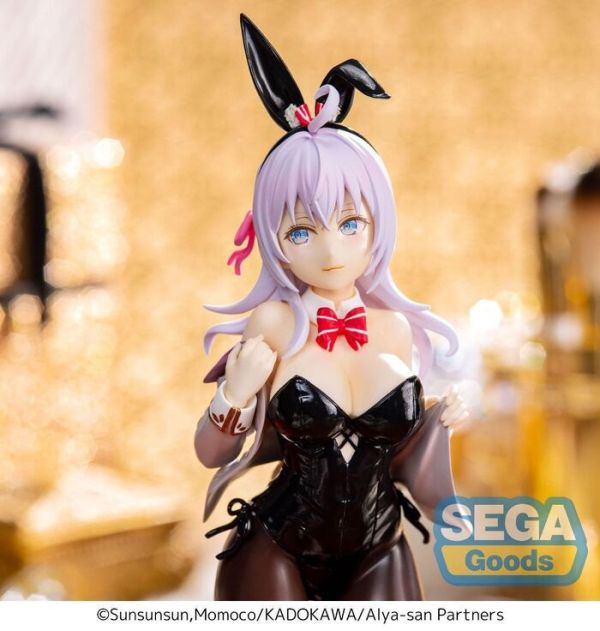 SEGA 景品 不時輕聲地以俄語遮羞的鄰座艾莉同學 Luminasta 艾利 兔女郎Ver. SEGA 景品 不時輕聲地以俄語遮羞的鄰座艾莉同學 Luminasta 艾利 兔女郎Ver.
