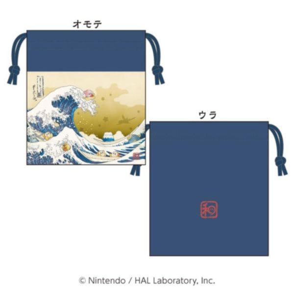 (預購) ENSKY 星之卡比 沖浪裏和風束口袋 20260504 ENSKY 星之卡比 沖浪裏和風束口袋