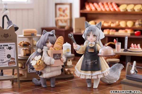 RIBOSE 核糖文化 下午茶貓場景 Meow鎮 麵包店 店員Meow&顧客Meow 套組 PVC RIBOSE 核糖文化 下午茶貓場景 Meow鎮 麵包店 店員Meow&顧客Meow 套組 PVC