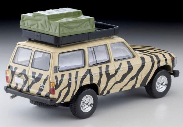(預購) Tomytec 1/64 KAIYODO x TLV Diocolle 64 # Car Snap 31a Safari 3 w/ Toyota LACD CRUISER 60 20260301 Tomytec 1/64 KAIYODO x TLV Diocolle 64 # Car Snap 31a Safari 3 w/ Toyota LACD CRUISER 60