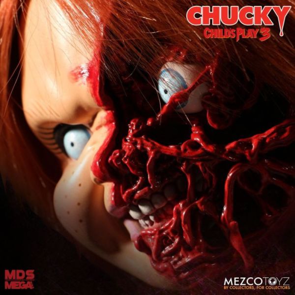 [再販] Mezco toyz 超大隻 15吋 Child's Play 3 鬼娃恰吉 披薩臉 可動完成品 [再販] Mezco toyz 超大隻 15吋 Child's Play 3 鬼娃恰吉 披薩臉 可動完成品
