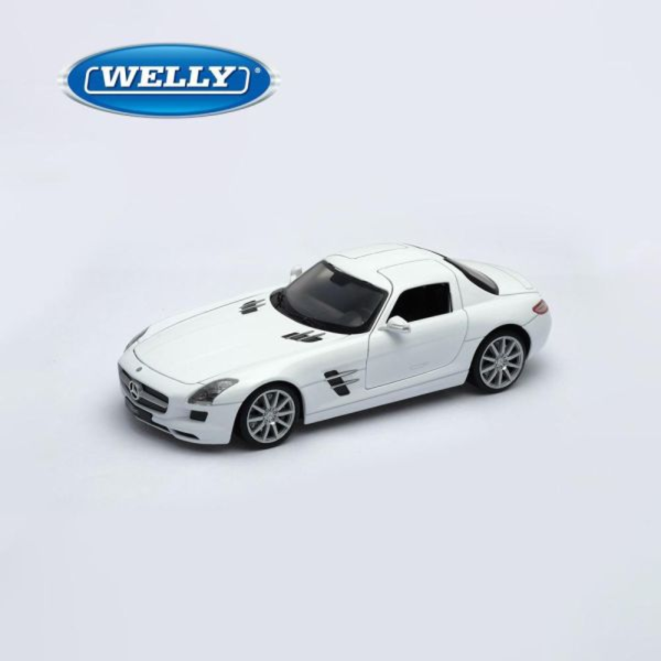 (預購) WELLY 1/24 賓士 Mercedes-Benz SLS AMG 經典跑車模型 24025W(白色) 20260915 WELLY 1/24 賓士 Mercedes-Benz SLS AMG 經典跑車模型 24025W(白色)