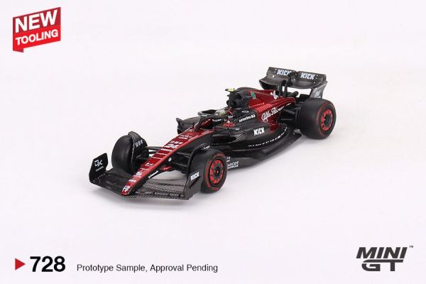 MINIGT 1/64 Alfa Romeo C43 #24 Zhou Guanyu F1澳洲大獎賽2023 MINIGT 1/64 Alfa Romeo C43 #24 Zhou Guanyu F1澳洲大獎賽2023
