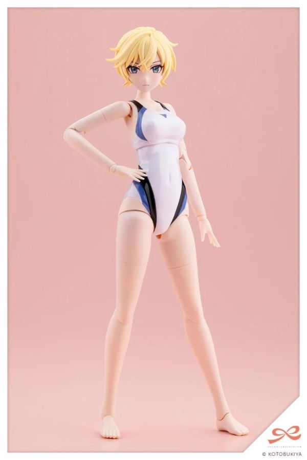 (預購) Kotobukiya 壽屋 1/10 創彩少女庭園 早乙女瑠衣 櫻桃高校 夢幻風格 白海豚 競泳泳裝Ver. JK098 組裝模型 20260408 Kotobukiya 壽屋 1/10 創彩少女庭園 早乙女瑠衣 櫻桃高校 夢幻風格 白海豚 競泳泳裝Ver. JK098 組裝模型