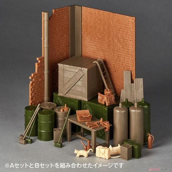 (預購) KAIYODO 海洋堂 1/24 ARTPLA 少女與戰車 最終章 車庫組[B] 組裝模型 AP036 20260510 KAIYODO 海洋堂 1/24 ARTPLA 少女與戰車 最終章 車庫組[B] 組裝模型 AP036