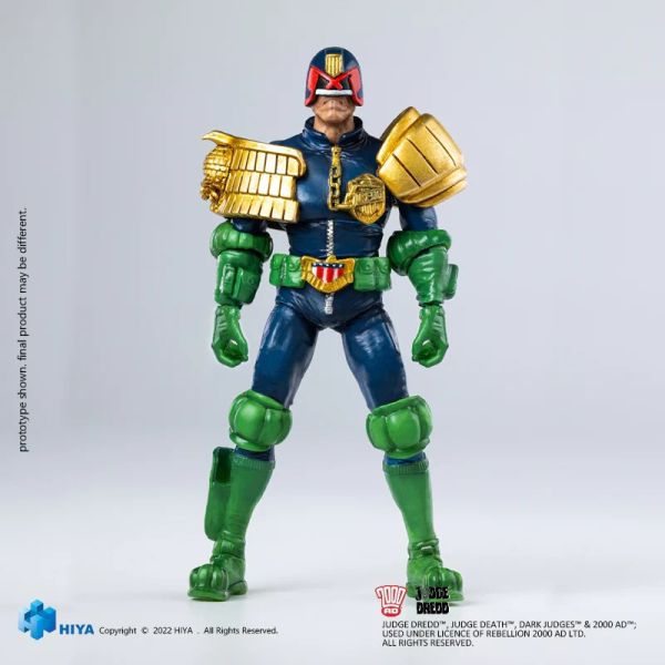 Hiya Toys 1/18 4吋 Exquisite Mini 超時空戰警 特警判官 凝視德雷德的拳頭 可動完成品 Hiya Toys 1/18 4吋 Exquisite Mini 超時空戰警 特警判官 凝視德雷德的拳頭 可動完成品