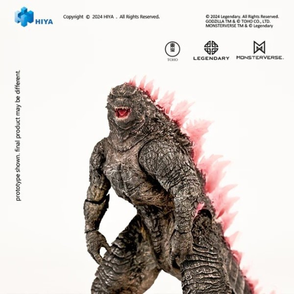 Hiya Toys EBS 哥吉拉⼤戰⾦剛2 帝國崛起哥吉拉 Evolved 粉色背脊 可動完成品 Hiya Toys EBS 哥吉拉⼤戰⾦剛2 帝國崛起哥吉拉 Evolved 粉色背脊 可動完成品