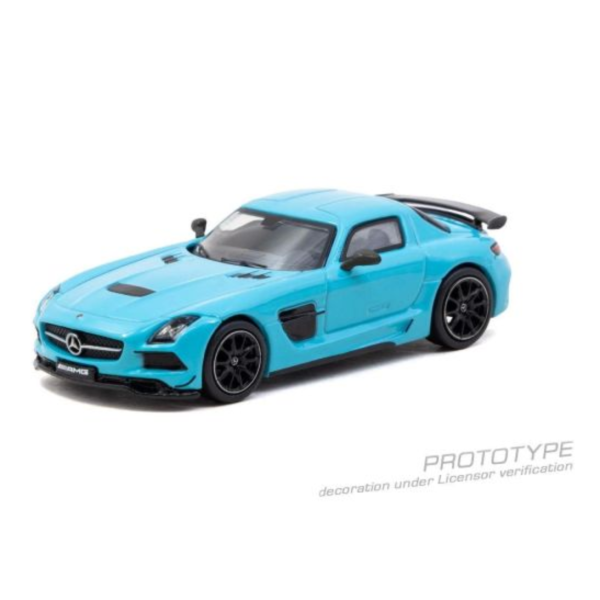 (預購) Tarmac Works 1/64 賓士 GLOBAL64 Mercedes-Benz SLS AMG Coupé Black Series Matte Blue T64G-027-BC 20260824 Tarmac Works 1/64 賓士 GLOBAL64 Mercedes-Benz SLS AMG Coupé Black Series Matte Blue T64G-027-BC