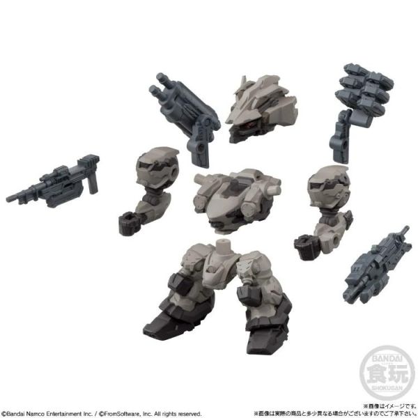 (預購) BANDAI 機戰傭兵VI 境界天火 改裝收藏集 Vol.01 一中盒4入販售 20260601 BANDAI 機戰傭兵VI 境界天火 改裝收藏集 Vol.01 一中盒4入販售