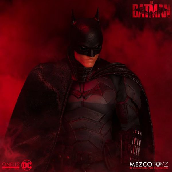 MEZCO TOYZ One: 12 Collective DC 蝙蝠俠2022 羅伯·派汀森 Robert Pattinson版 可動完成品 MEZCO TOYZ,One: 12 Collective,DC,蝙蝠俠2022,羅伯·派汀森,Robert Pattinson