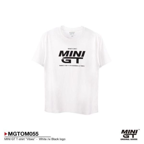 (預購) MINIGT T-shirt Vibes 白底黑標 白色 XS 20260326 MINIGT T-shirt Vibes 白底黑標 白色 XS