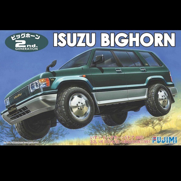 1/24 ISUZU BIGHORN FUJIMI ID51 富士美 組裝模型 FUJIMI,1/24,ID,ISUZU,BIGHORN,