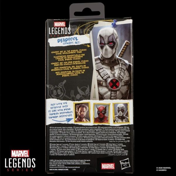 (預購) Hasbro 孩之寶 漫威6吋傳奇人物 - 死侍電影 Deadpool (Concept Art) 20260913 Hasbro 孩之寶 漫威6吋傳奇人物 - 死侍電影 Deadpool (Concept Art)