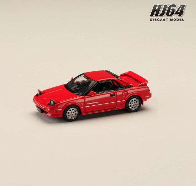 Hobby JAPAN 1/64 豐田 Toyota MR2 1600G-LIMITED SUPER CHARGER 1986 超級紅II Hobby JAPAN 1/64 豐田 Toyota MR2 1600G-LIMITED SUPER CHARGER 1986 超級紅II