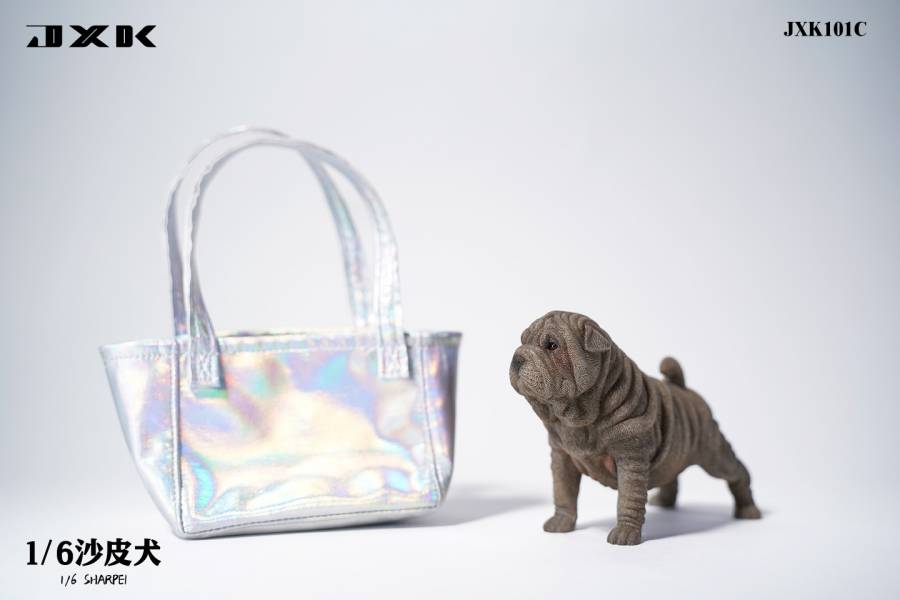 JXK 1/6 沙皮犬 動物系列 塗裝完成品 全4種 分別販售 JXK,1/6,沙皮犬,動物系列,塗裝完成品,全4種,分別販售,