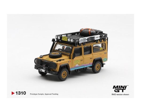 (預購) [吊卡版] MINIGT 1/64 荒原路華 Land Rover Defender 110 1998 Camel Trophy Tierra del Fuego CT.36 Romania MGT01310-BL RHD 20260604 [吊卡版] MINIGT 1/64 荒原路華 Land Rover Defender 110 1998 Camel Trophy Tierra del Fuego CT.36 Romania MGT01310-BL RHD
