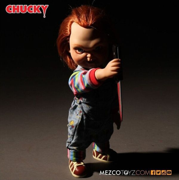MEZCO TOYZ MDS Mega Scale 超大隻 會說話 靈異入侵 鬼娃恰吉 陰險兇殘版 好孩子恰吉 15吋 可動完成品 MEZCO TOYZ MDS Mega Scale 超大隻 會說話 靈異入侵 鬼娃恰吉 陰險兇殘版 好孩子恰吉 15吋 可動完成品