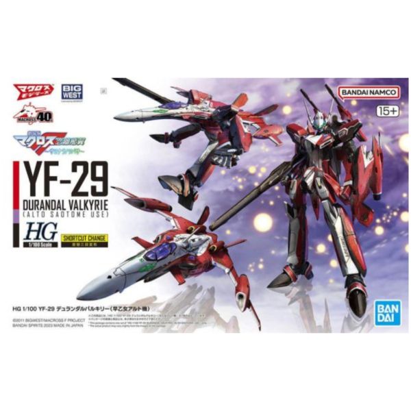 BANDAI 1/100 HG 超時空要塞 MACROSS F YF-29 杜蘭朵女武神 早乙女有人 組裝模型 BANDAI,1/100,HG,超時空要塞,MACROSS,PLUS,YF-19,王者之劍,組裝模型,