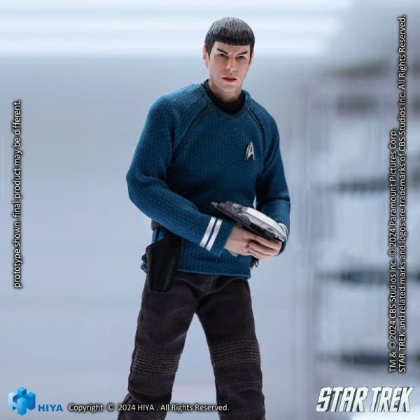 Hiya Toys ESS 1/12 Star Trek 星際爭霸戰 2009 史巴克 可動完成品 Hiya Toys ESS 1/12 Star Trek 星際爭霸戰 2009 史巴克 可動完成品
