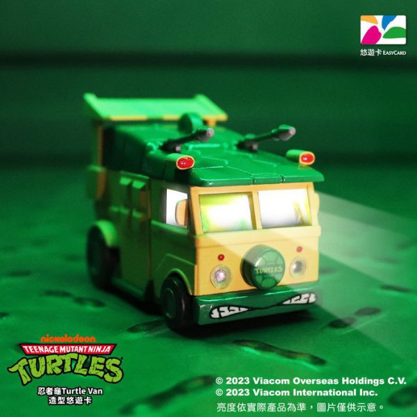 立體造型悠遊卡 忍者龜 TurtleVan 立體造型悠遊卡 忍者龜 TurtleVan