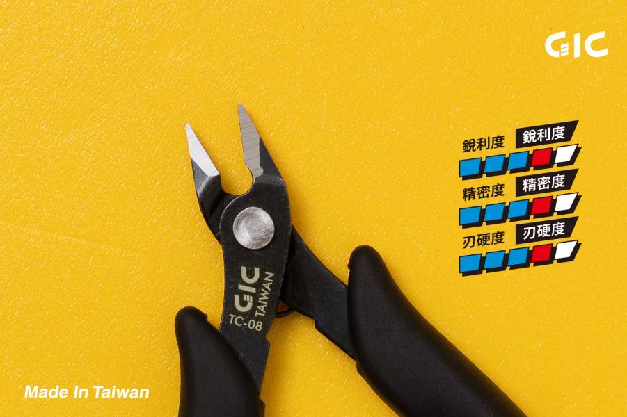GIC TC-08 模型專用 虎爪250 中階款斜口鉗 GIC,TC-08,模型專用,虎爪,250,中階,款,斜口鉗,
