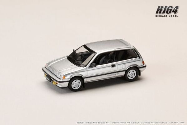 Hobby JAPAN 1/64 本田 Honda CIVIC (AT) LATE VERSION / Genuine optional Parts 銀 HJ643029S Hobby JAPAN 1/64 本田 Honda CIVIC (AT) LATE VERSION / Genuine optional Parts 銀 HJ643029S