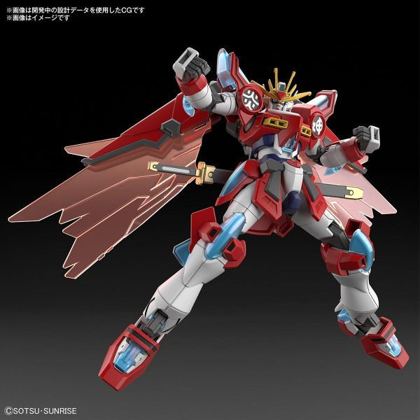 BANDAI 1/144 HG 鋼彈創鬥者 元宇宙 神燃燒鋼彈 組裝模型 BANDAI,1/144,HG,鋼彈,創鬥者,元宇宙,神,燃燒,鋼彈,組裝模型,