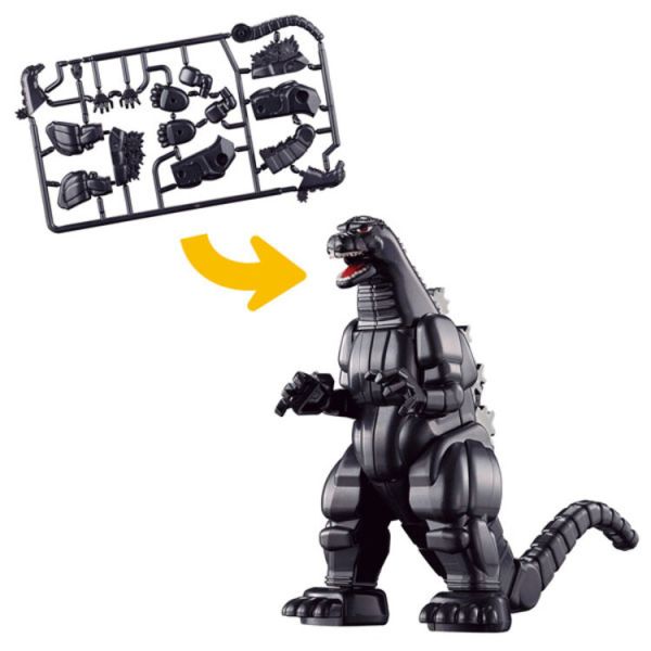 (預購) BANDAI 片假名組裝公仔 哥吉拉 (預購) BANDAI 片假名組裝公仔 哥吉拉