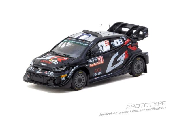 (預購) TARMAC WORKS 1/64 豐田 HOBBY64 Toyota GR YARIS Rally1 HYBRID Safari Rally Kenya 2024 Winner T64-085-24SAF69 20260906 TARMAC WORKS 1/64 豐田 HOBBY64 Toyota GR YARIS Rally1 HYBRID Safari Rally Kenya 2024 Winner T64-085-24SAF69
