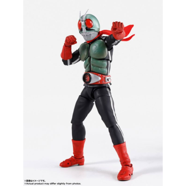 BANDAI S.H.Figuarts SHF 真骨彫製法 假面騎士 新2號 榮光的昭和騎士 可動完成品 BANDAI S.H.Figuarts SHF 真骨彫製法 假面騎士 新2號 榮光的昭和騎士 可動完成品