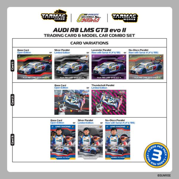 (預購) TARMAC WORKS 1/64 奧迪 Audi R8 LMS GT3 evo II 閃電霹靂車特仕版 Macau GT Cup - FIA GT World Cup 2024 T64-043-24MGP30 (預購) TARMAC WORKS 1/64 奧迪 Audi R8 LMS GT3 evo II 閃電霹靂車特仕版 Macau GT Cup - FIA GT World Cup 2024 T64-043-24MGP30