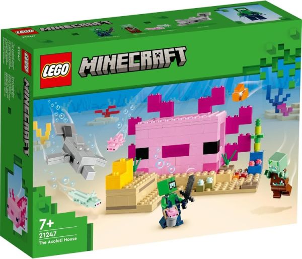 LEGO 樂高 21247 Minecraft The Axolotl House LEGO 樂高 21247 Minecraft The Axolotl House