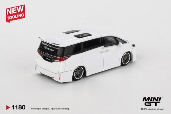 (預購) MINIGT 1/64 豐田 Toyota Vellfire 40 KUHL White RHD MGT01180-R 20260115 MINIGT 1/64 豐田 Toyota Vellfire 40 KUHL White RHD MGT01180-R